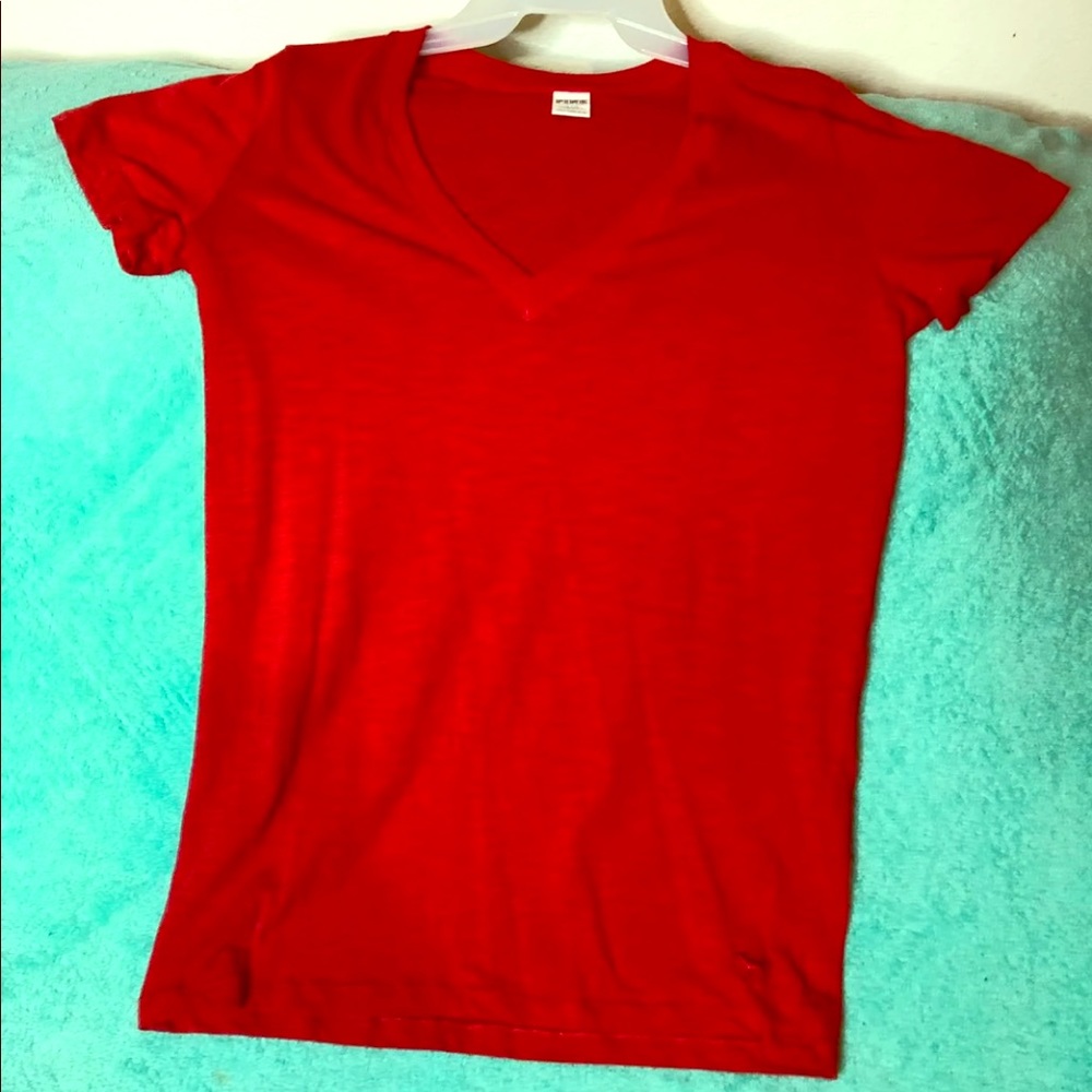 PINK Sz LG V Neck